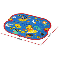 Thumbnail for Bestway Kids Splash Pad Pool Sprinkler Spray Play Mat Water Fun Toys 170cm x140cm
