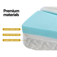 Thumbnail for Giselle Bedding Foldable Mattress Folding Foam Cot Bed Cool Gel