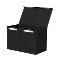 Thumbnail for Keezi Large Toy Box Chest Storage with Flip-Top Lid Foldable Organizer Bins