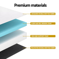 Thumbnail for 13cm Giselle Baby Cot Mattress Gel Foam