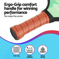 Thumbnail for Everfit Pickleball Paddle Set Fiberglass with Balls Bag Tournament Kit 2PCS Pickle Balls Rackets