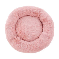 Thumbnail for i.Pet Pet Bed Dog Cat 90cm Large Calming Soft Plush Pink