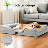 Thumbnail for i.Pet Pet Bed Dog Calming Soft Cushion Egg Crate Large Sofa Removable Washable