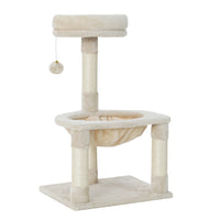 Thumbnail for i.Pet Cat Tree 69cm Scratching Post Tower Scratcher Wood Condo Toys House Bed
