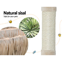 Thumbnail for i.Pet Cat Tree 69cm Scratching Post Tower Scratcher Wood Condo Toys House Bed