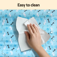 Thumbnail for i.Pet Pet Cooling Mat Gel Dog Cat Self-cool Puppy Pad Large Bed Summer Blue