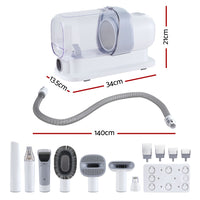 Thumbnail for i.Pet Pet Grooming Kit Vacuum Dog Cat Hair Dryer Remover Clipper Brushes Cleaning