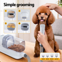 Thumbnail for i.Pet Pet Grooming Kit Vacuum Dog Cat Hair Dryer Remover Clipper Brushes Cleaning
