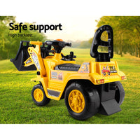 Thumbnail for Keezi Ride On Car Toys Kids Excavator Bulldozer Sandpit Digger Car Pretend Play