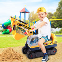 Thumbnail for Keezi Ride On Car Toys Kids Excavator Digger Sandpit Bulldozer Car Pretend Play