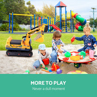 Thumbnail for Keezi Ride On Car Toys Kids Excavator Digger Sandpit Bulldozer Car Pretend Play