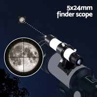 Thumbnail for Portable 150X HD Astronomy Telescope with Tripod Optical Outdoor for Kids Adults