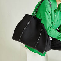 Thumbnail for DAILY BEACH BAG-BLACK TB7080