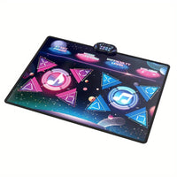 Thumbnail for Double Dance Mat Music Light Exercise Toy