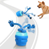 Thumbnail for Interactive Dog Toys with Motion Activated, Squeaky Dog Toy Active Rolling Ball Wicked Ball for Daily Training  BLUE