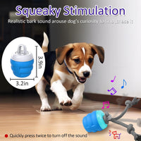 Thumbnail for Interactive Dog Toys with Motion Activated, Squeaky Dog Toy Active Rolling Ball Wicked Ball for Daily Training  BLUE