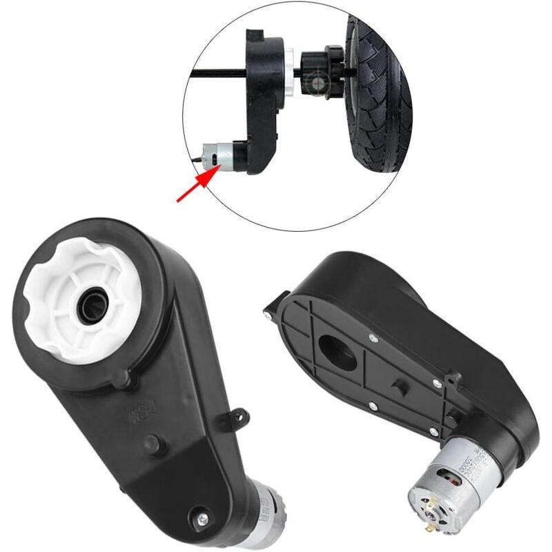 Driving Motor Drive Gear Box Electric Motor For Kids Car Toys Replacement Part (12V 30000Rpm)