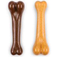Thumbnail for Indestructible Dog Toys, Dog Chew Bones, Light Beef And Bacon Flavor Dog Toys For Large Medium Dogs Dental Care Teeth