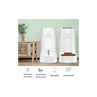 Thumbnail for Automatic Food/Water Dispenser Fountain-3.75Lx 2 Pieces- Dog/Cat Food/Pet Bowl Accessories Bpa Free