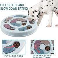 Thumbnail for Smart Dog Toys, Slow Down Eating Dog Toys, Non-Slip Intelligence Puzzle Toys For Dogs, Puppy And Cats