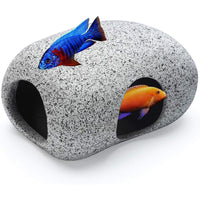 Thumbnail for Aquarium ROcks For Fish Breeding, Playing And Resting, Small Ceramic Decorative Stones For Aquarium