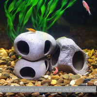 Thumbnail for Aquarium ROcks For Fish Breeding, Playing And Resting, Small Ceramic Decorative Stones For Aquarium