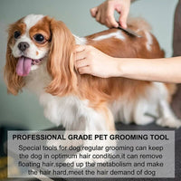Thumbnail for Right Handed Trimmer Knife Professional Dog Stripping Knife With Ergonomic Wooden Handle