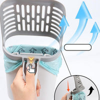 Thumbnail for Cat Litter Scoop with Collection Tray - Cleaning Cat Litter - Ergonomic - With 8 Rolls of Waste Bags - Holder and Disposal System for Cat Litter in 1 - Litter Scoop with Container - Dirt-Free Cat Litter Scoop - Grey