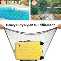 Thumbnail for Cat Net - 8*3 m - Cat Balcony Net - Cat Protection Net - Cat Mesh - fall protection net for cats - fall safety net - mesh balcony railing - dog fencing - fall protection net for pets - safety net - with accessories - black