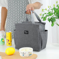 Thumbnail for Lunch Bag for Adult Children Thick Portable Black