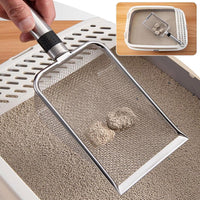 Thumbnail for Blarkrus Cat Litter Scooper Metal-Scoop Sifter Dp Shovel Cleaner N Toilet-Scooper