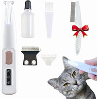 Thumbnail for Belvedere Cat Grooming Trimmer - Rechargeable Low Noise Clipper with LED Light, Waterproof & Precision for Sensitive Areas 1set