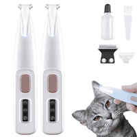 Thumbnail for Belvedere Cat Grooming Trimmer - Rechargeable Low Noise Clipper with LED Light, Waterproof & Precision for Sensitive Areas 2set