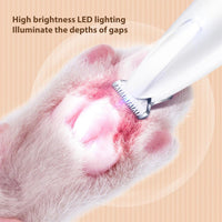 Thumbnail for Belvedere Cat Grooming Trimmer - Rechargeable Low Noise Clipper with LED Light, Waterproof & Precision for Sensitive Areas 2set