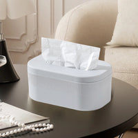 Thumbnail for PALIFEUR Tissue Box Cover Rectangle, Extremely Austere Napkin Facial Tissue Holder, Convenience Kleenex Box Covers for Bathroom Toilet Bedroom Living Room Table Desk Office #1_Gray