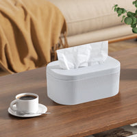 Thumbnail for PALIFEUR Tissue Box Cover Rectangle, Extremely Austere Napkin Facial Tissue Holder, Convenience Kleenex Box Covers for Bathroom Toilet Bedroom Living Room Table Desk Office #1_Gray