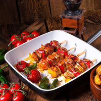 Thumbnail for 0.15lb Once for All Safe Food-Grade Items: Skewer! Skewers 100Pcs Food Toothpicks Wide Flat Wood Picks for Cocktail Fruit, Daily Home Products Kitchen Essentials Beige