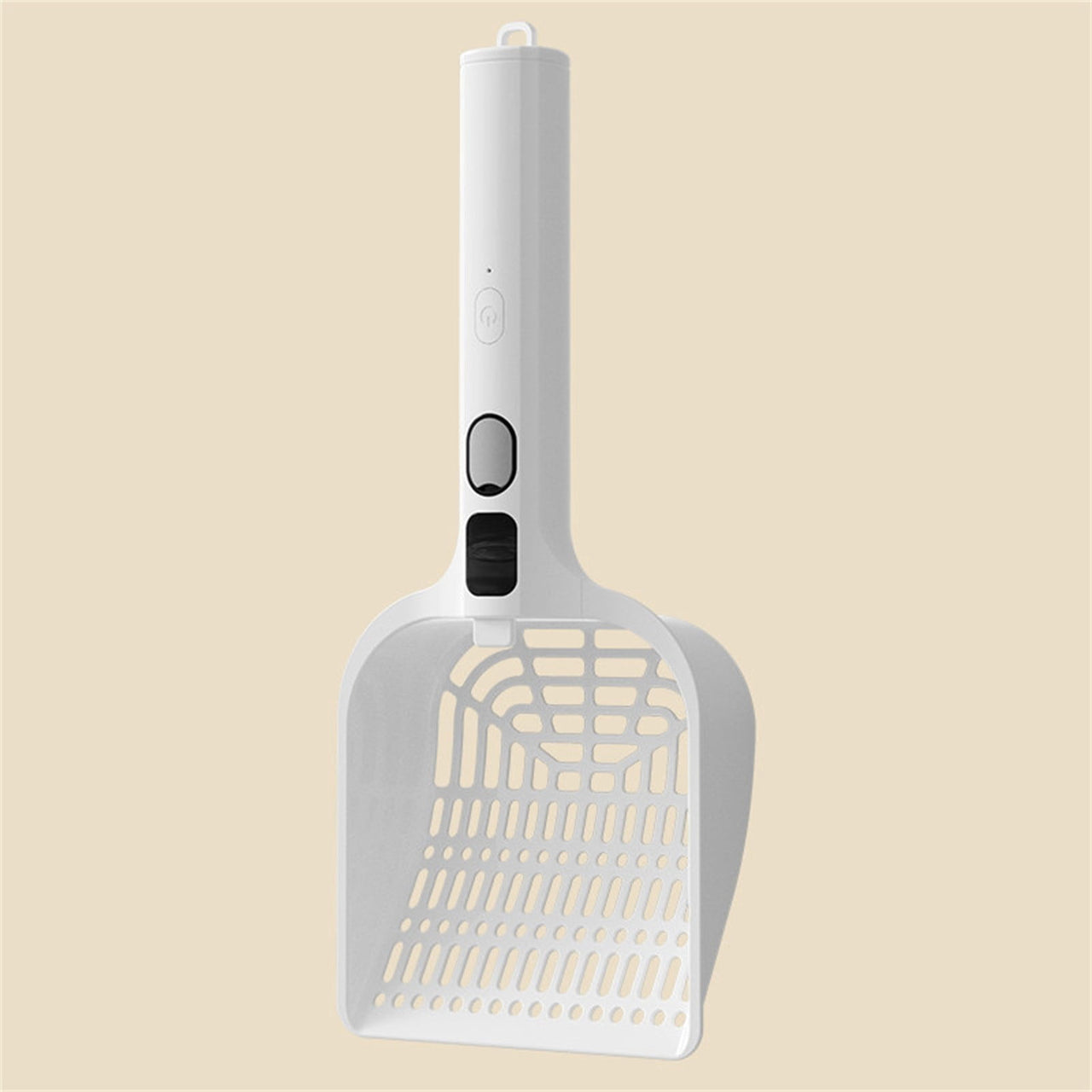 LGCASL Rechargeable Spray Deodorizing Cat Litter Scoop, Large Sized Rechargeable Spray Litter for Home Use Litter Scooping Tool White