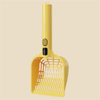 Thumbnail for LGCASL Rechargeable Spray Deodorizing Cat Litter Scoop, Large Sized Rechargeable Spray Litter for Home Use Litter Scooping Tool, White Yellow