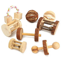 Thumbnail for LGCASL Hamster Chew Toys Clearance! Wood Mini Exercisechew Hamster Chew Toys Wooden Pineguinea Pigsrats Chinchillastoys Accessories Care Molar Toy for Bunny Gifts A