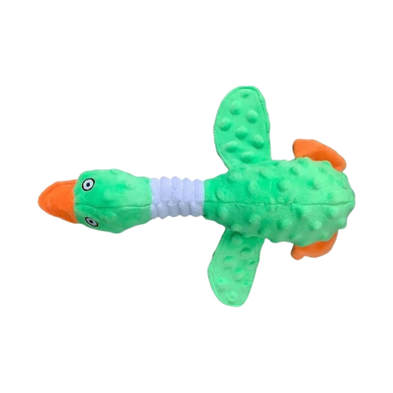 LGCASL Pink Duck Chew Toy Dog Toys for Aggressive Chewers 2026 New Dog Toys Calming Toy for Dogs Indestructible Toy with in Squeaker for Boredom Yellow Dog Plush for Dogs, Pink Green