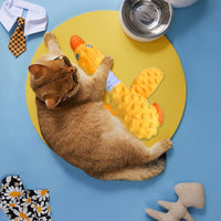 Thumbnail for LGCASL Pink Duck Chew Toy Dog Toys for Aggressive Chewers 2026 New Dog Toys Calming Toy for Dogs Indestructible Toy with in Squeaker for Boredom Yellow Dog Plush for Dogs, Pink Green