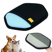Thumbnail for Pet Static Electricity Hair Removal Gloves Pet Remover 2026 New Electrostatic Pet Removal Gloves for Dogs Thickened Brush Reusable Washable Pet Remover Glove Tool for Furniture Couch Car Blue
