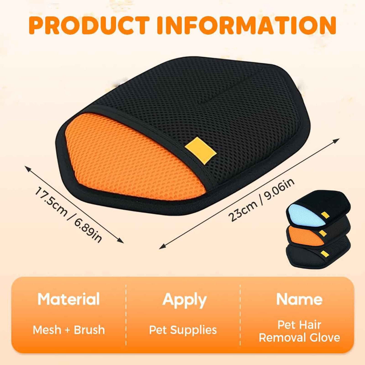 Pet Static Electricity Hair Removal Gloves Pet Remover 2026 New Electrostatic Pet Removal Gloves for Dogs Thickened Brush Reusable Washable Pet Remover Glove Tool for Furniture Couch Car Blue