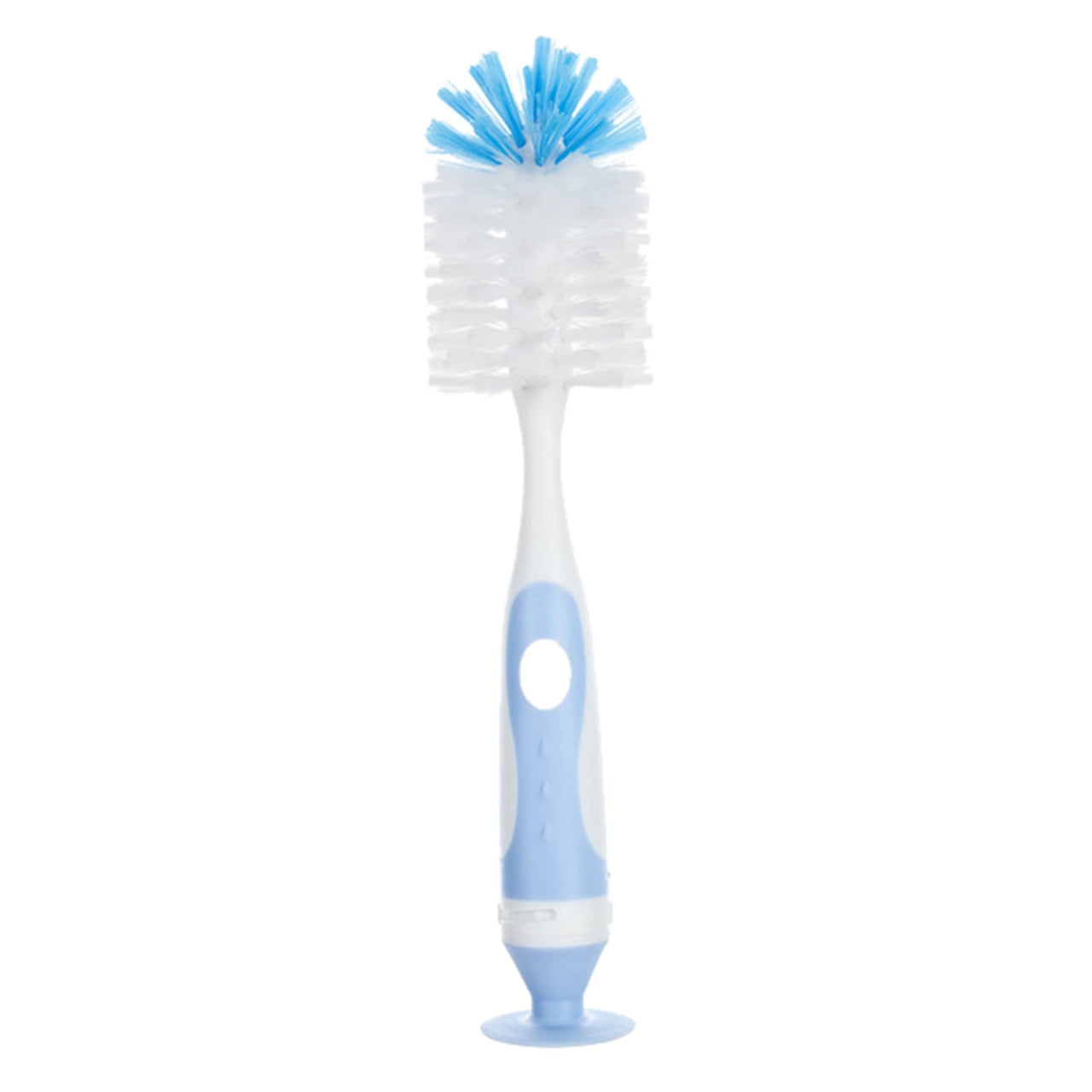 JWDX Brush, Cleaning Brush, Children Pacifier Brush Milk Bottle Water Cup Cleaning Brush Can Stand Milk Bottle Brush Function Two In One Cleaning Brush Blue