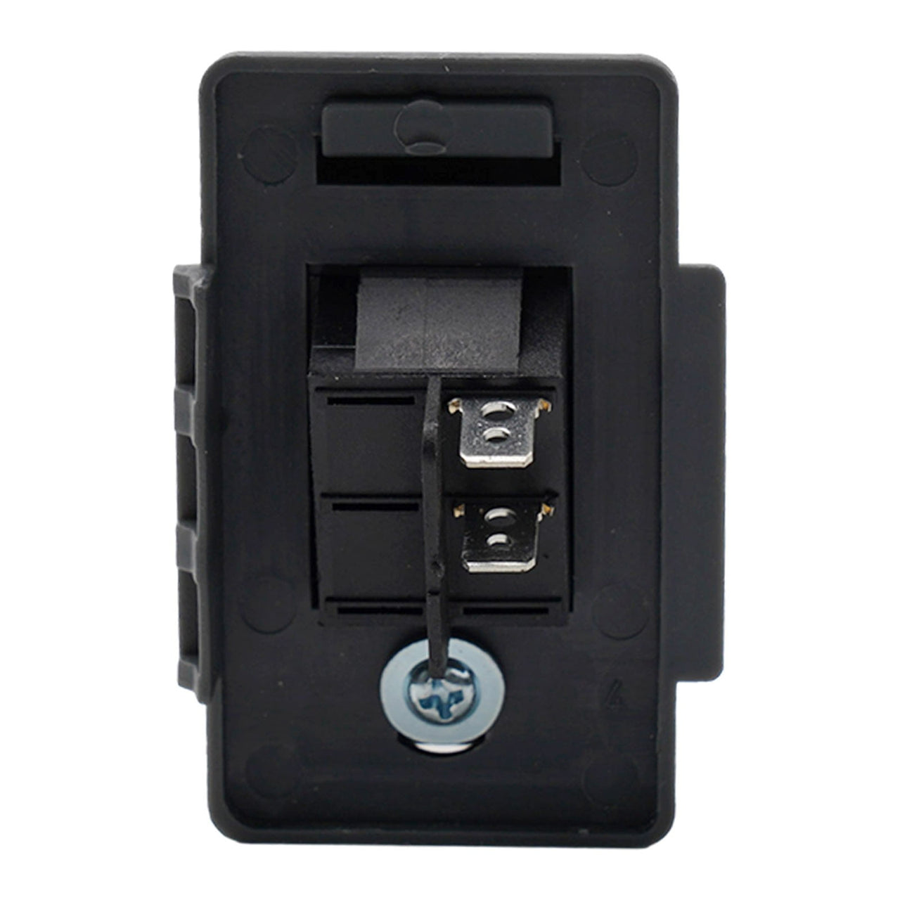 6V/12V Kids Ride On Car Wheels Power Accelerator Foot Pedal Switch Reset-Control Black