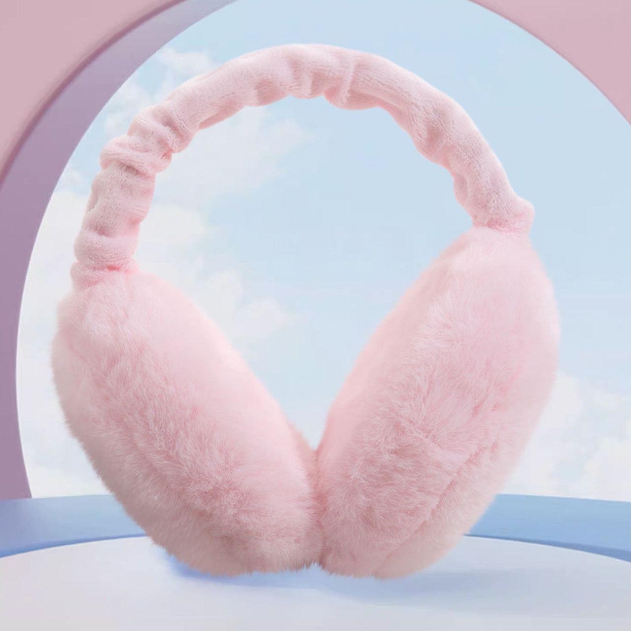 Women Ear Muffs Winter Girls White Earmuffs Fuzzy Kids Black Ear Muff Cute Fluffy Ear Warmers Foldable Ear Covers Boy Winter Thickened Earmuffs Foldable Hamburg Earmuffs Warm Earmuffs White