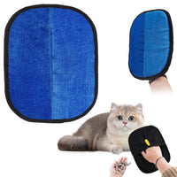 Thumbnail for Pet Grooming Gloves,Cat Grooming Gloves for Dog & Cat,Cat Brush Glove for Carpet, Couch, Clothing, Furniture, (Green) 7.28x9.45 7.28