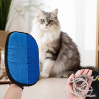 Thumbnail for Pet Grooming Gloves,Cat Grooming Gloves for Dog & Cat,Cat Brush Glove for Carpet, Couch, Clothing, Furniture, (Green) 7.28x9.45 7.28