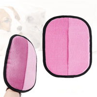 Thumbnail for Pet Grooming Gloves,Cat Grooming Gloves for Dog & Cat,Cat Brush Glove for Carpet, Couch, Clothing, Furniture, (Green) 7.28x9.45 7.28